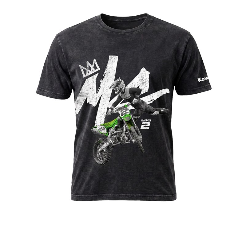 Kawasaki Jeremy McGrath Youth T-Shirt detail photo 2