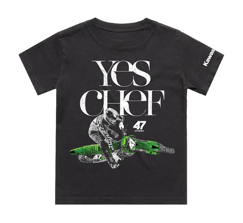 Kawasaki Levi Kitchen Youth T-Shirt detail photo 1