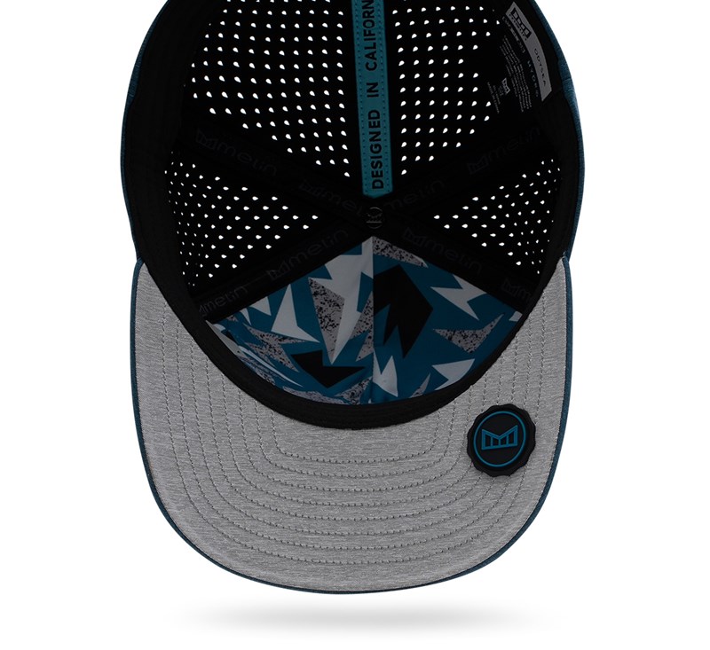 Melin™ X Kawasaki JET SKI® Watercraft Odysea Hydro Hat, Heather Ocean detail photo 6