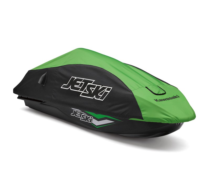 Vacu-Hold Jet Ski Cover, Jet Ski® SX-R™, Green/Black detail photo 1